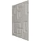 Ekena Millwork 11 7/8in. W x 11 7/8in. H Oslo EnduraWall Decorative 3D Wall Panel Covers 0.98 Sq. Ft. WP12X12OSGBW - alternate 4